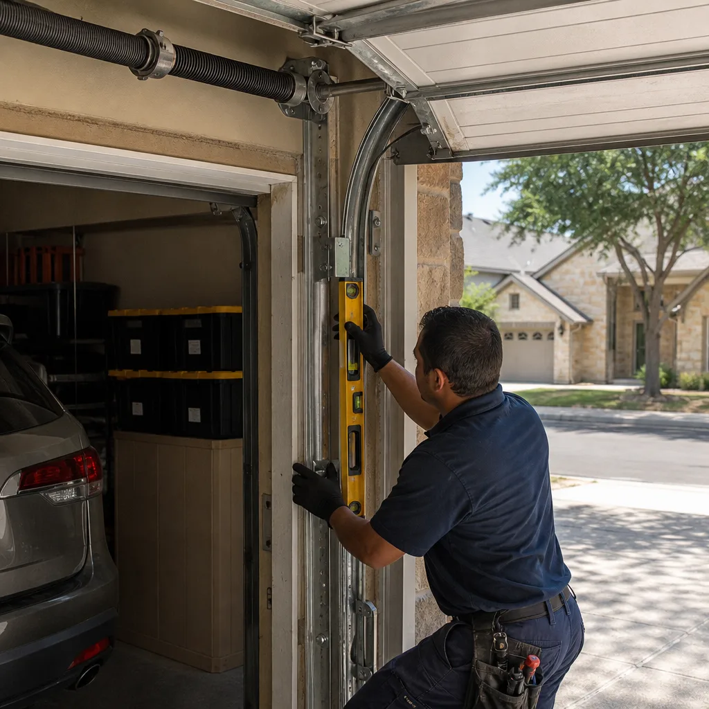 Garage Door Spring Repair in Windcrest