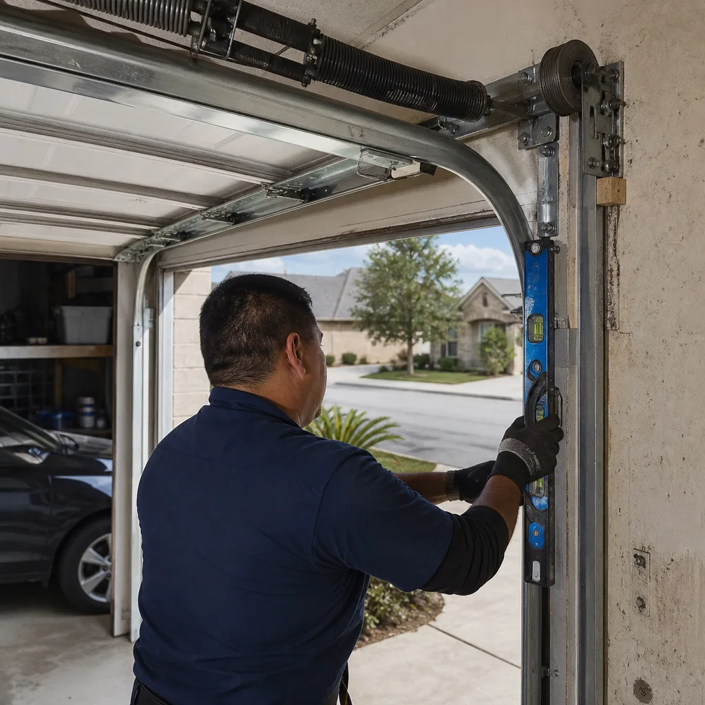 Garage Door Cable Repair in Windcrest
