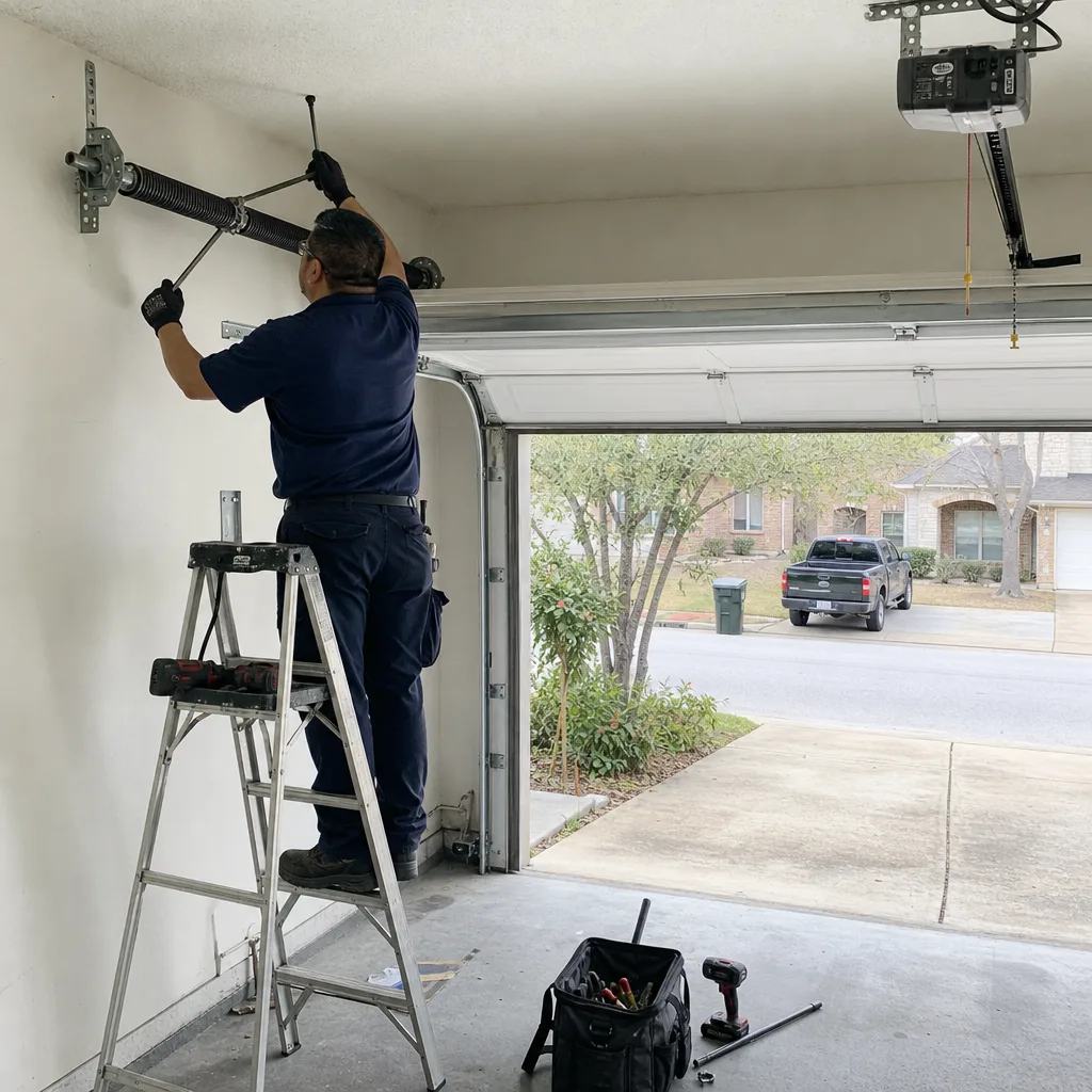 Garage Door Repair in Windcrest